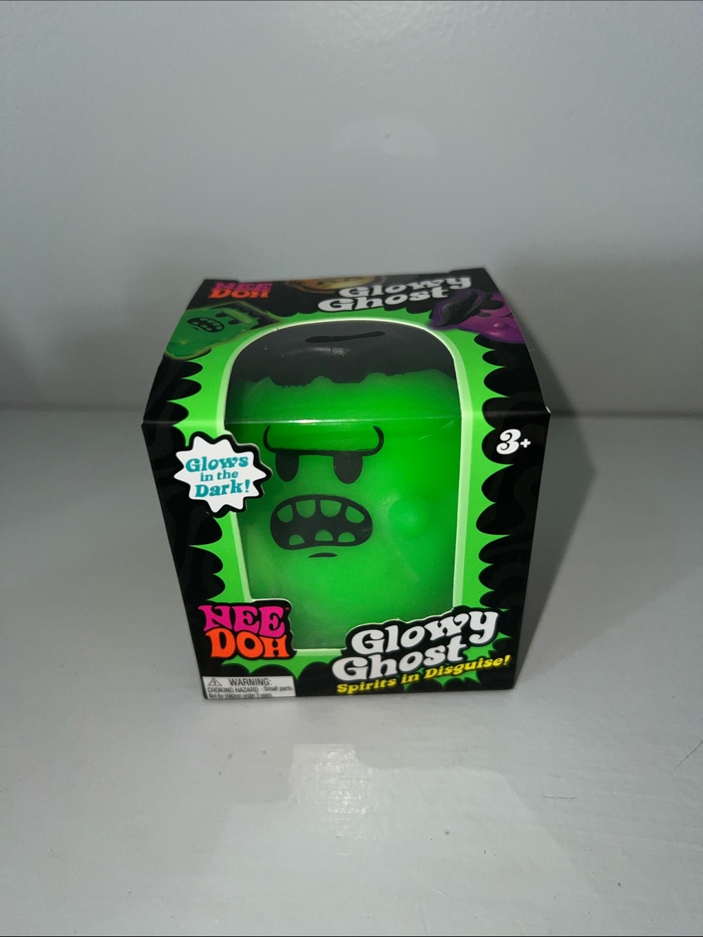Glowy Ghost Kids Toy - Green (Glows in the Dark)